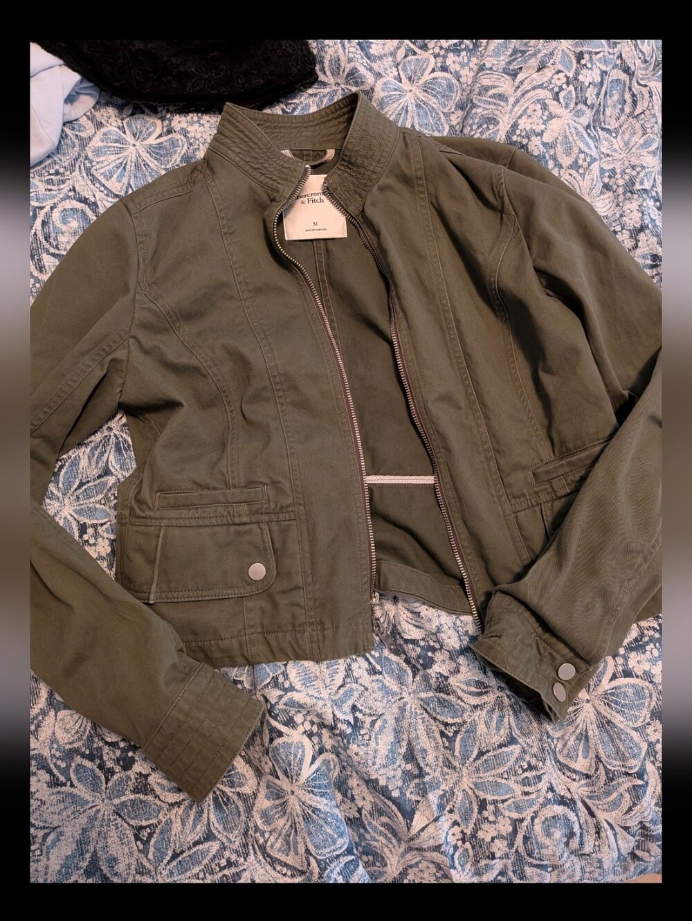 Abercrombie & Fitch Olive Green Jacket